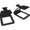 Support enceinte SE2 pour petites enceintes - Noir - Paire - Kanto