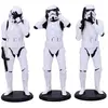 Nemesis Now Pack 3 figurines Star Wars Stormtrooper Les 3 Sages 14 cm Blanc et Noir