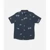 Salty Crew Breezer Perf Button Up Chemise bleu L