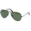 RAY-BAN Lunettes de Soleil Aviator Classic RB3025 Noir Mixte