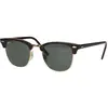 Ray-Ban Clubmaster Mock Tortoise/Arista Lunettes de soleil marron Uni