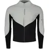 Maillot Q36.5 Dottore Hybrid manche longue blanc intense noir - S