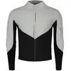 Maillot Q36.5 Dottore Hybrid Que manches longues gris noir, Taille L