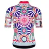 Maillot Q36.5 R2 à manches courtes rouge blanc multicolore. - XXL