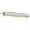 NEMO lampe murale applique APPLIQUE CYLINDRIQUE LONGUE (White wash - Aluminium)