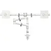 Dataflex Viewgo Monitor Arm 130 kit de montage - pour 2 ecrans LCD - blanc