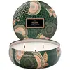 VOLUSPA - Temple Moss 3 Wick Tin Bougies 340 g unisex