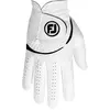 FootJoy Weathersof Gants de Golf pour Homme, Blanc/Noir, L