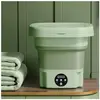 MOOHOP 8L Machine à laver Portable Mini pliable pour appartement petit...