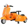 Vespa scooter moto électrique double pour enfants - ORYXEARTH - Orange...