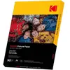 Pack 50 feuilles de papier photo brillante Kodak pour imprimante à jet d’encre