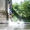 Saut à l’Élastique avec touché d'eau près de Charleville-Mézières