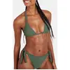 Bas de maillot de bain smocké kaki SIMA GROOVE 