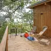 Cabane sur Pilotis avec Jacuzzi Privatif près d'Agen