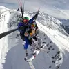Baptême en Parapente à Ski à La Plagne