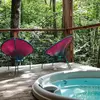 Nuit en Lodge de Luxe sur Pilotis avec Spa et Sauna à Esvres
