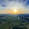Vol en Montgolfière près de Gueugnon - Survol de la Loire
