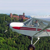 Baptême en ULM Multiaxe à Colmar - Survol du Haut-Koenigsbourg