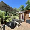 Nuit en Lodge avec Sauna aux Écolodges Bien-Hêtre près de Pau