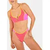 Maillot de bain 2 pièces fluo BONGOPICA POPMIX 
