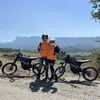 Balade en Moto Tout-Terrain Electrique près de Valence