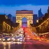 Balade Nocturne à Moto à Paris