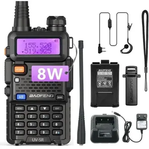 AUTREMENT UV-5R 8W Walkie Talkie Haute Puissance FM Radio 128 canaux R...Vendu parcdiscount