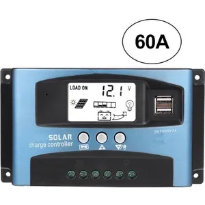 Contrôleur de charge solaire Contrôleur de charge régulateur panneau s...Vendu parcdiscount