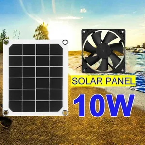 Ventilateur d'extraction, panneau solaire monocristallin, IP65 étanche...Vendu parcdiscount