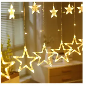 Guirlande Lumineuse Étoiles LED - 20 Étoiles - Étanche IP43 - Pour Décoration Intérieur/Extérieur - Fête, Chambre, Tente