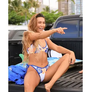 Rip Curl Bas de Maillot de bain Tanga à Noeuds Aots Cody Welsh XS pas cher