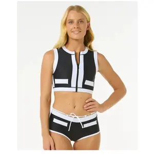Comparateur de prix : Rip Curl Top Néoprène à Manches Courtes Coco XS