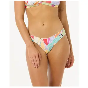 Comparateur de prix : Rip Curl - Women's Cala Vadella Cheeky Hipster - Bas de maillot taille XS, orange