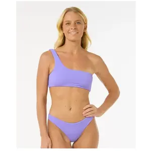 Rip Curl Haut De Bikini Custom Rib One Strap pas cher