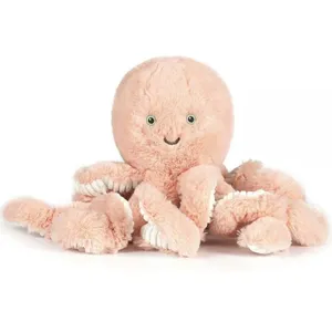 Peluche poulpe ROSE BB&Co pas cher