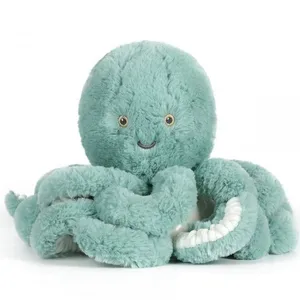 Peluche poulpe BLEU BB&Co pas cher