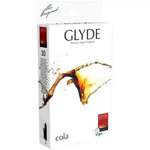 GLYDE Préservatifs parfumés Vegan (Couleur : COLA)Vendu parrue-des-plaisirs