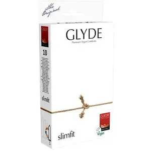 GLYDE Préservatifs Slimfit Vegan 49mm (Couleur : CLASSIC/SLIMFIT) pas cher
