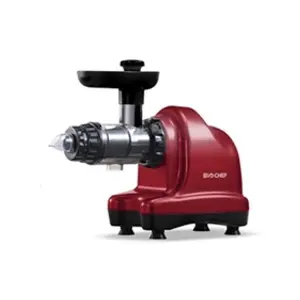 Comparateur de prix : Extracteur de Jus BioChef Axis Cold Press Juicer - Extracteur Masticateur Horizont, Rouge