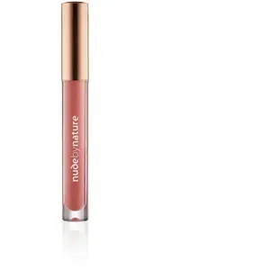 Nude by Nature - Gloss Infusion D.hydratation 3.75 g Or rose unisex pas cher