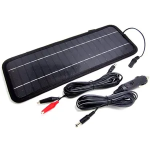 Poartable 4, 5W panneau solaire chargeur batterie voiture 12V Recharge...Vendu parcdiscount