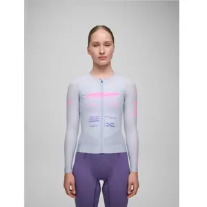 Maillot manches longues MAAP Beta Pro Aero blanc violet femme - S