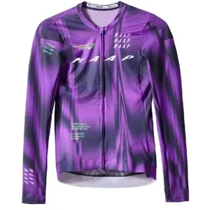 Maap - Women's World Tour Pro Air LS Jersey - Maillot vélo femme Aurora / Midnight - M