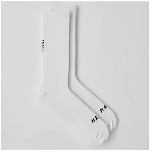 Chaussettes hautes maap mono division blanc pas cher