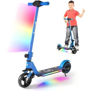 EROLLERRUN Trottinette électrique pour Enfants Et Adolescents 6-14 Ans... pas cher