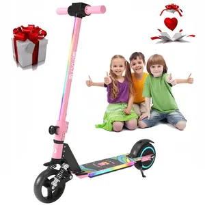 Trottinette électrique Enfants 6-12 Ans - ELSCOOT - Néons colorés - 1... pas cher