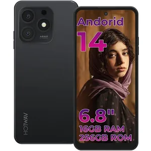 Smartphone 4G HOTWAV Note 13 Max 16Go+256Go Écran 6.8  HD+ 48MP+16MP 5...