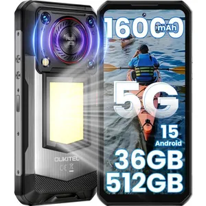 Comparateur de prix : OUKITEL WP56 5G Smartphone Robuste Android 15 36Go+512Go 16000mAh 6.8 ...