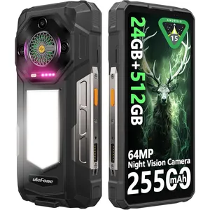 Comparateur de prix : Ulefone Armor 33 Smartphone 24Go+512Go 695 FHD+ 120Hz 25500mAh Smartph...