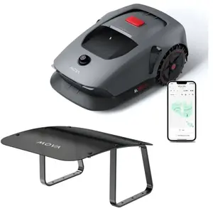 Comparateur de prix : Mova - 1000 Robot Tondeuse avec abri, 1000 m²